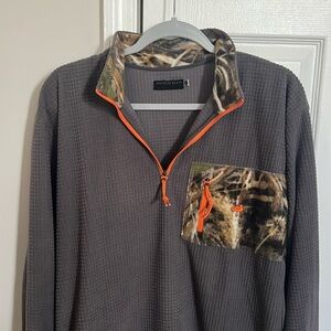 Southern Marsh FieldTec Sweater Men’s Large Gray Outdoor Pullover